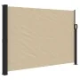 Toldo lateral retráctil beige 140x500 cm de vidaXL, Sombrillas - Ref: Foro24-4004420, Precio: 110,21 €, Descuento: %
