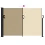 Toldo lateral retráctil beige 140x500 cm de vidaXL, Sombrillas - Ref: Foro24-4004420, Precio: 110,21 €, Descuento: %