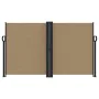 Toldo lateral retráctil gris taupe 140x1000 cm de vidaXL, Sombrillas - Ref: Foro24-4004724, Precio: 127,50 €, Descuento: %