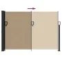 Toldo lateral retráctil gris taupe 140x300 cm de vidaXL, Sombrillas - Ref: Foro24-4004304, Precio: 96,42 €, Descuento: %