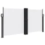 Toldo lateral retráctil blanco 120x600 cm de vidaXL, Sombrillas - Ref: Foro24-4004601, Precio: 114,21 €, Descuento: %