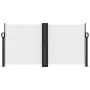 Toldo lateral retráctil blanco 120x600 cm de vidaXL, Sombrillas - Ref: Foro24-4004601, Precio: 114,21 €, Descuento: %
