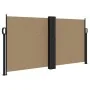 Toldo lateral retráctil gris taupe 120x1200 cm de vidaXL, Sombrillas - Ref: Foro24-4004799, Precio: 121,01 €, Descuento: %