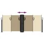 Toldo lateral retráctil beige 100x600 cm de vidaXL, Sombrillas - Ref: Foro24-4004585, Precio: 105,03 €, Descuento: %