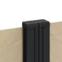 Toldo lateral retráctil beige 100x600 cm de vidaXL, Sombrillas - Ref: Foro24-4004585, Precio: 105,03 €, Descuento: %