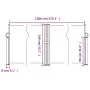 Toldo lateral retráctil gris taupe 140x1200 cm de vidaXL, Sombrillas - Ref: Foro24-4004814, Precio: 138,32 €, Descuento: %
