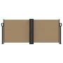 Toldo lateral retráctil gris taupe 100x600 cm de vidaXL, Sombrillas - Ref: Foro24-4004589, Precio: 105,05 €, Descuento: %