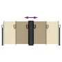 Toldo lateral retráctil beige 100x1000 cm de vidaXL, Sombrillas - Ref: Foro24-4004690, Precio: 114,35 €, Descuento: %