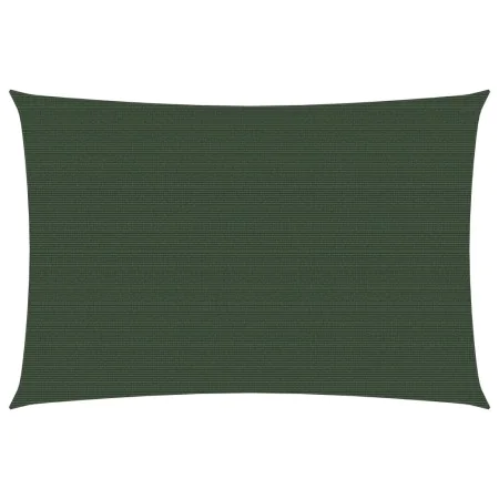 Toldo de vela HDPE verde oscuro 160 g/m² 6x7 m de vidaXL, Sombrillas - Ref: Foro24-311469, Precio: 77,31 €, Descuento: %