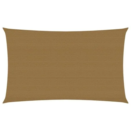 Toldo de vela HDPE gris taupe 160 g/m² 2,5x5 m de vidaXL, Sombrillas - Ref: Foro24-311401, Precio: 35,77 €, Descuento: %