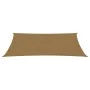 Toldo de vela HDPE gris taupe 160 g/m² 2,5x5 m de vidaXL, Sombrillas - Ref: Foro24-311401, Precio: 35,77 €, Descuento: %