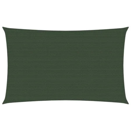 Toldo de vela verde oscuro HDPE 160 g/m² 2x5 m de vidaXL, Sombrillas - Ref: Foro24-311451, Precio: 30,63 €, Descuento: %