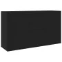 Aparador de madera contrachapada negro 120x36x69 cm de vidaXL, Aparadores - Ref: Foro24-801842, Precio: 136,09 €, Descuento: %