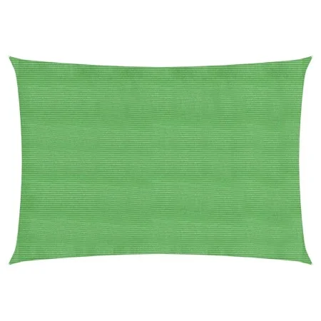 Toldo de vela rectangular HDPE verde claro 160 g/m² 2x3,5 m de vidaXL, Sombrillas - Ref: Foro24-311283, Precio: 24,01 €, Desc...