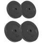 Placas de pesas 4 uds cemento 30 kg de vidaXL, Peso libre - Ref: Foro24-93597, Precio: 59,08 €, Descuento: %