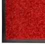 Felpudo lavable rojo 90x150 cm de vidaXL, Felpudos - Ref: Foro24-323425, Precio: 66,88 €, Descuento: %