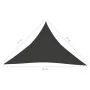 Toldo de vela gris antracita HDPE 160 g/m² 5x5x6 m de vidaXL, Sombrillas - Ref: Foro24-311100, Precio: 38,15 €, Descuento: %