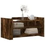 Mesa de centro madera de ingeniería roble ahumado 100x50x50 cm by , Coffee table - Ref: Foro24-848350, Price: 72,98 €, Discou...