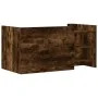 Mesa de centro madera de ingeniería roble ahumado 100x50x50 cm by , Coffee table - Ref: Foro24-848350, Price: 72,98 €, Discou...