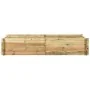 Jardinera para verduras madera pino impregnada 197x100x40cm de vidaXL, Maceteros y jardineras - Ref: Foro24-43345, Precio: 10...