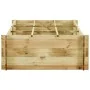 Jardinera para verduras madera pino impregnada 197x100x40cm de vidaXL, Maceteros y jardineras - Ref: Foro24-43345, Precio: 10...