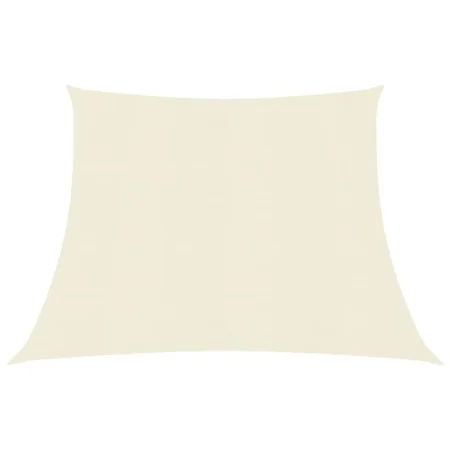 Toldo de vela HDPE crema 160 g/m² 3/4x3 m de vidaXL, Sombrillas - Ref: Foro24-311214, Precio: 29,06 €, Descuento: %