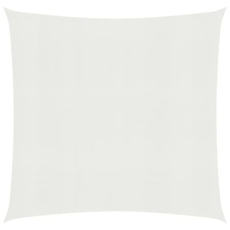 Toldo de vela blanco HDPE 160 g/m² 5x5 m de vidaXL, Sombrillas - Ref: Foro24-311223, Precio: 52,08 €, Descuento: %