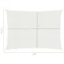 Toldo de vela HDPE blanco 160 g/m² 2,5x3 m de vidaXL, Sombrillas - Ref: Foro24-311232, Precio: 25,74 €, Descuento: %