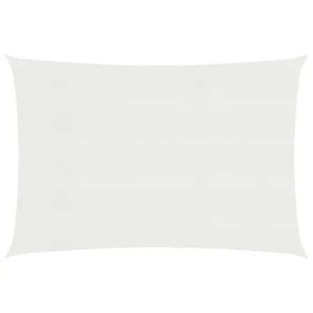 Toldo de vela blanco HDPE 160 g/m² 3x5 m de vidaXL, Sombrillas - Ref: Foro24-311239, Precio: 38,68 €, Descuento: %