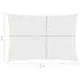 Toldo de vela blanco HDPE 160 g/m² 3x5 m de vidaXL, Sombrillas - Ref: Foro24-311239, Precio: 38,68 €, Descuento: %
