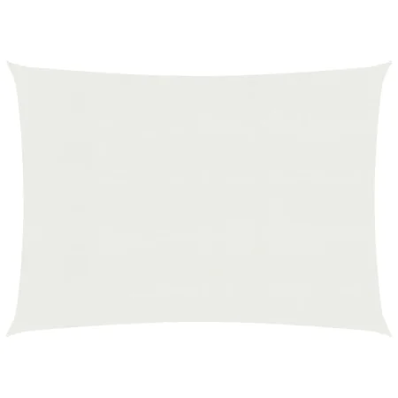 Toldo de vela blanco HDPE 160 g/m² 6x7 m de vidaXL, Sombrillas - Ref: Foro24-311249, Precio: 80,01 €, Descuento: %