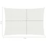 Toldo de vela blanco HDPE 160 g/m² 6x7 m de vidaXL, Sombrillas - Ref: Foro24-311249, Precio: 80,01 €, Descuento: %