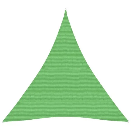 Toldo de vela HDPE verde claro 160 g/m² 4x5x5 m de vidaXL, Sombrillas - Ref: Foro24-311316, Precio: 27,44 €, Descuento: %