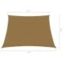 Toldo de vela HDPE gris taupe 160 g/m² 3/4x2 m de vidaXL, Sombrillas - Ref: Foro24-311433, Precio: 19,43 €, Descuento: %