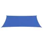 Toldo de vela HDPE azul 160 g/m² 2x5 m de vidaXL, Sombrillas - Ref: Foro24-311506, Precio: 29,27 €, Descuento: %