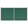 Green galvanized steel garden bed 160x40x77 cm by vidaXL, Pots and planters - Ref: Foro24-44849, Price: 59,76 €, Discount: %