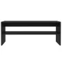 Mesa de centro de madera contrachapada negro 100x40x40 cm de vidaXL, Mesas de centro - Ref: Foro24-800127, Precio: 51,63 €, D...