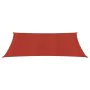 Toldo de vela rojo HDPE 160 g/m² 3,5x5 m de vidaXL, Sombrillas - Ref: Foro24-311627, Precio: 42,45 €, Descuento: %