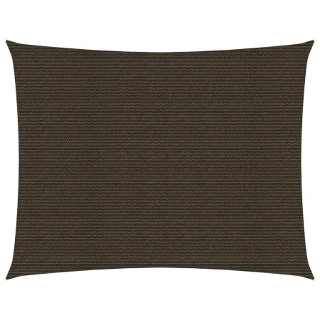 Toldo de vela HDPE marrón 160 g/m² 3x4,5 m de vidaXL, Sombrillas - Ref: Foro24-311788, Precio: 35,88 €, Descuento: %