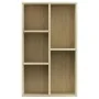 Estantería/Aparador madera contrachapada color roble 50x25x80cm de vidaXL, Librerías y estanterías - Ref: Foro24-800165, Prec...