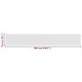 Toldo para balcón HDPE blanco 75x500 cm de vidaXL, Sombrillas - Ref: Foro24-310862, Precio: 18,46 €, Descuento: %