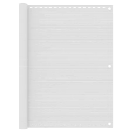 Toldo para balcón HDPE blanco 120x400 cm de vidaXL, Sombrillas - Ref: Foro24-310869, Precio: 19,64 €, Descuento: %