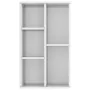 Estantería/Aparador contrachapada blanco brillo 50x25x80 cm de vidaXL, Librerías y estanterías - Ref: Foro24-800168, Precio: ...