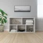 Estantería/Aparador contrachapada blanco brillo 50x25x80 cm de vidaXL, Librerías y estanterías - Ref: Foro24-800168, Precio: ...