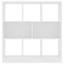 Estantería librería madera contrachapada blanco 97,5x29,5x100cm de vidaXL, Librerías y estanterías - Ref: Foro24-800171, Prec...
