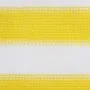 Toldo para balcón HDPE amarillo y blanco 120x600 cm de vidaXL, Sombrillas - Ref: Foro24-310883, Precio: 17,24 €, Descuento: %