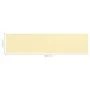 Beige HDPE balcony awning 120x500 cm by vidaXL, Umbrellas - Ref: Foro24-310918, Price: 15,96 €, Discount: %