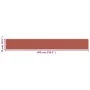 Toldo para balcón HDPE terracota 75x600 cm de vidaXL, Sombrillas - Ref: Foro24-310947, Precio: 20,44 €, Descuento: %
