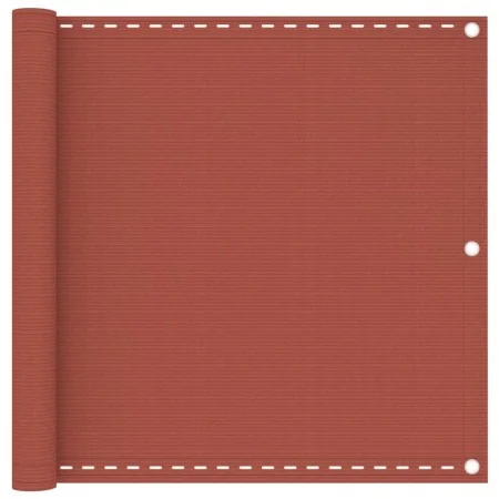 Toldo para balcón HDPE terracota 90x500 cm de vidaXL, Sombrillas - Ref: Foro24-310950, Precio: 20,06 €, Descuento: %