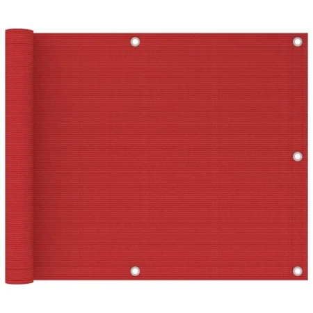Rote HDPE-Balkonmarkise 75x300 cm von vidaXL, Sonnenschirme - Ref: Foro24-311004, Preis: 9,35 €, Rabatt: %